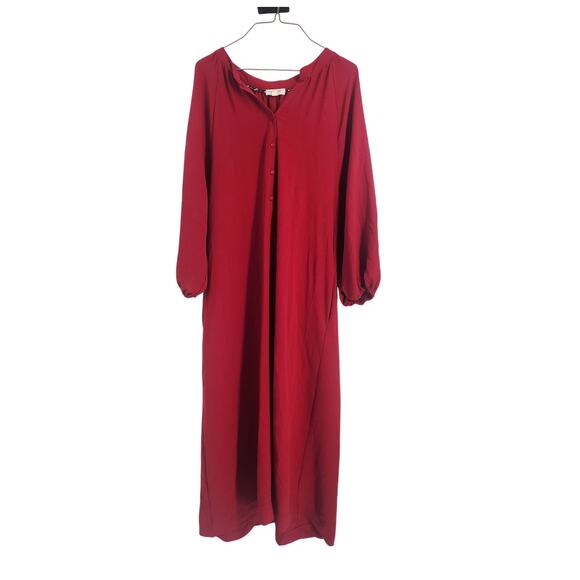 Umgee Red Dress Womens Size Medium M - Picture 1 of 3